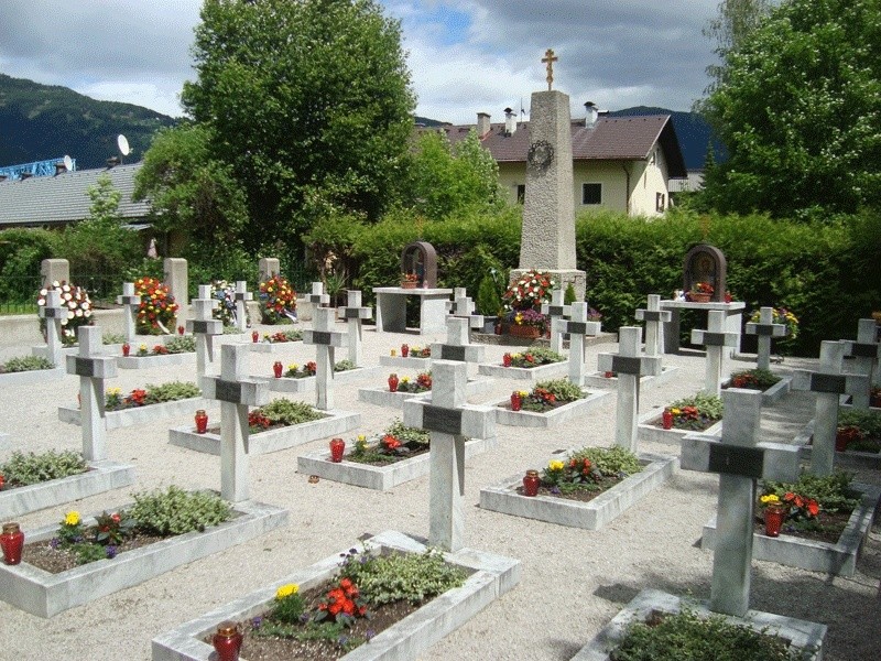 Cimetière cosaque à Lienz.